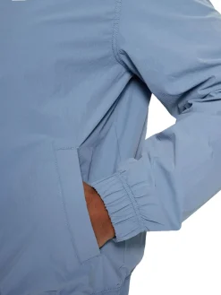 Giubbino con zip tjm essential celeste