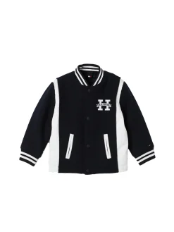 Giubbino Kids Bomber stile college blu