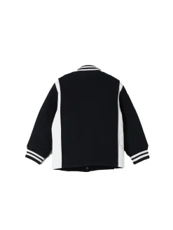Giubbino Kids Bomber stile college blu