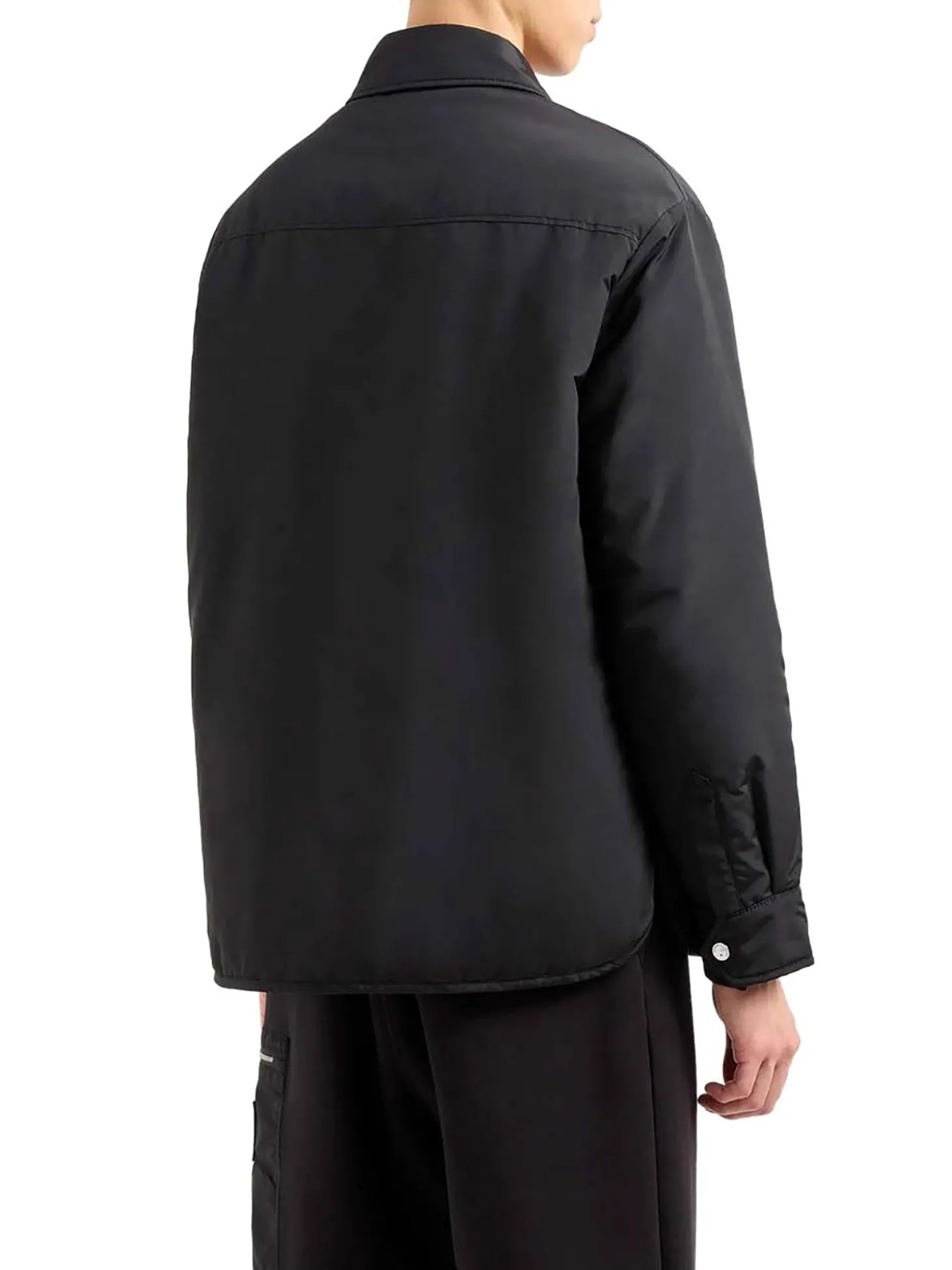 Giubbino zip pocket nero