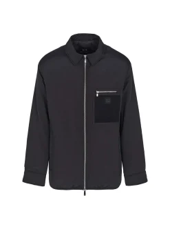 Giubbino zip pocket nero