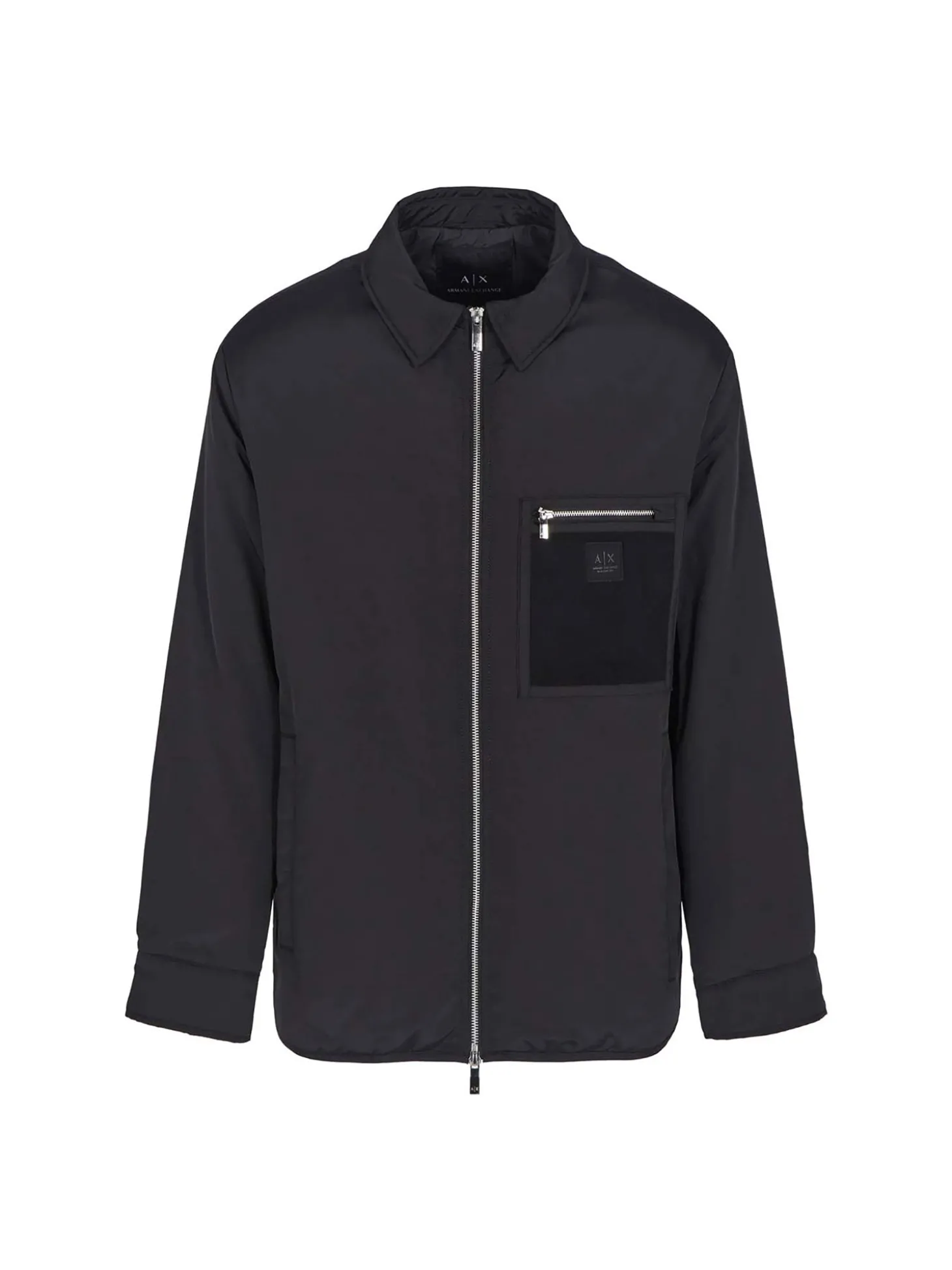 Giubbino zip pocket nero