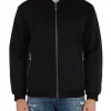 Giubbotto bomber zip Lucken nero
