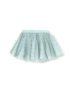 Gonna in tulle giada