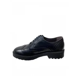 Inglesine stringate nero