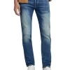 Jeans 3301 slim stretch denim scuro