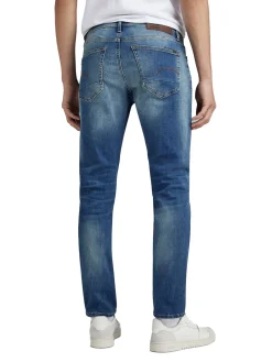 Jeans 3301 slim stretch denim scuro