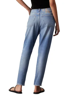 Jeans a vita alta mom fit