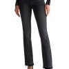 Jeans bottom up fly rw black denim