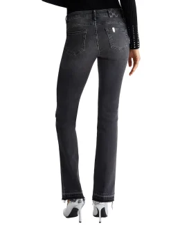 Jeans bottom up fly rw black denim