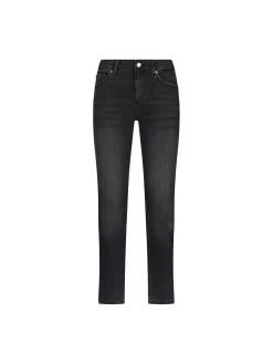 Jeans bottom up skinny black denim