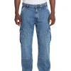 Jeans cargo G17 denim medio