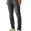Jeans Chris modello elasticizzato in denim grigio
