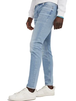 Jeans Chris modello elasticizzato in denim chiaro