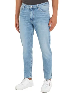 Jeans dad fit in denim chiaro