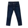 Jeans dad kids in denim blu
