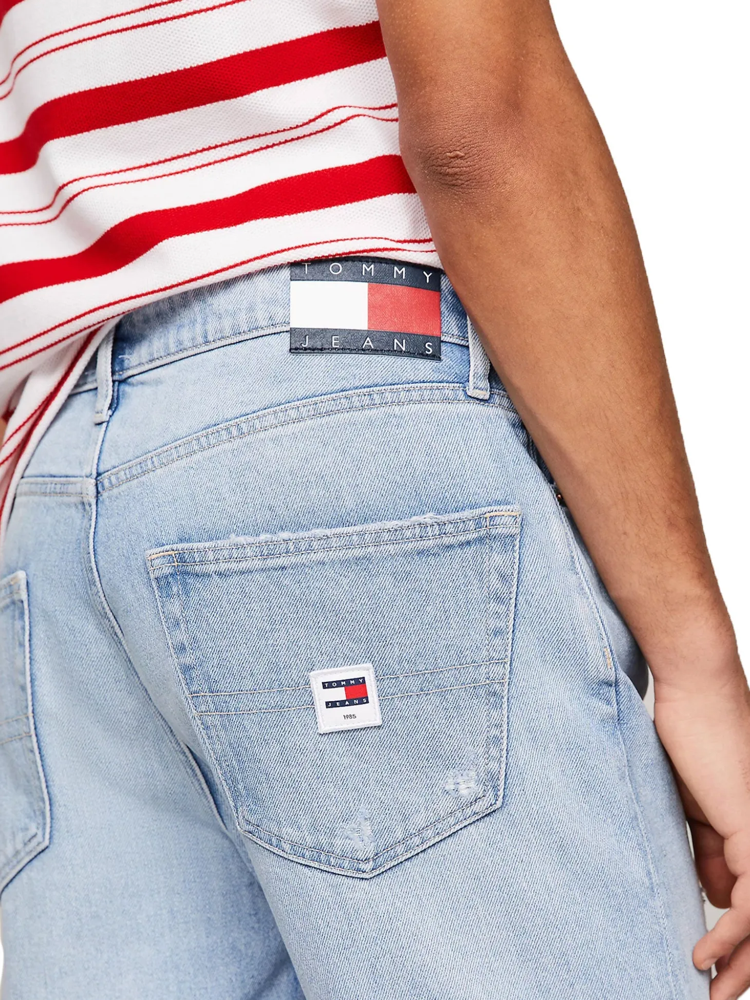Jeans Dad Regular Fit tapered denim chiaro