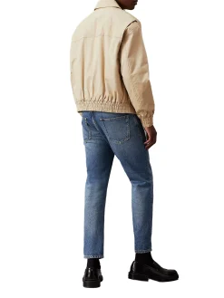 Jeans dad stretch denim medio