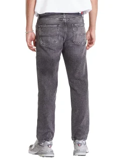 Jeans Dad Tapered denim nero