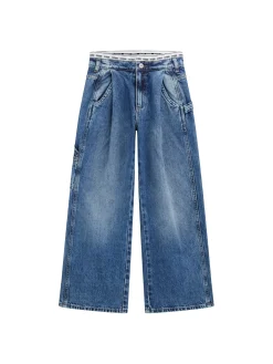 Jeans fashion fit in denim medio
