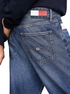 Jeans Isaac Relaxed fit tapered denim medio