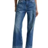 Jeans Loose Fade Fit Denim blu medio