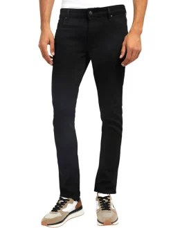 Jeans Miami modello elasticizzato in denim nero