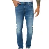 Jeans Miami modello elasticizzato in denim medio