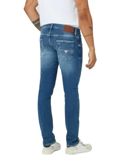 Jeans Miami modello elasticizzato in denim medio