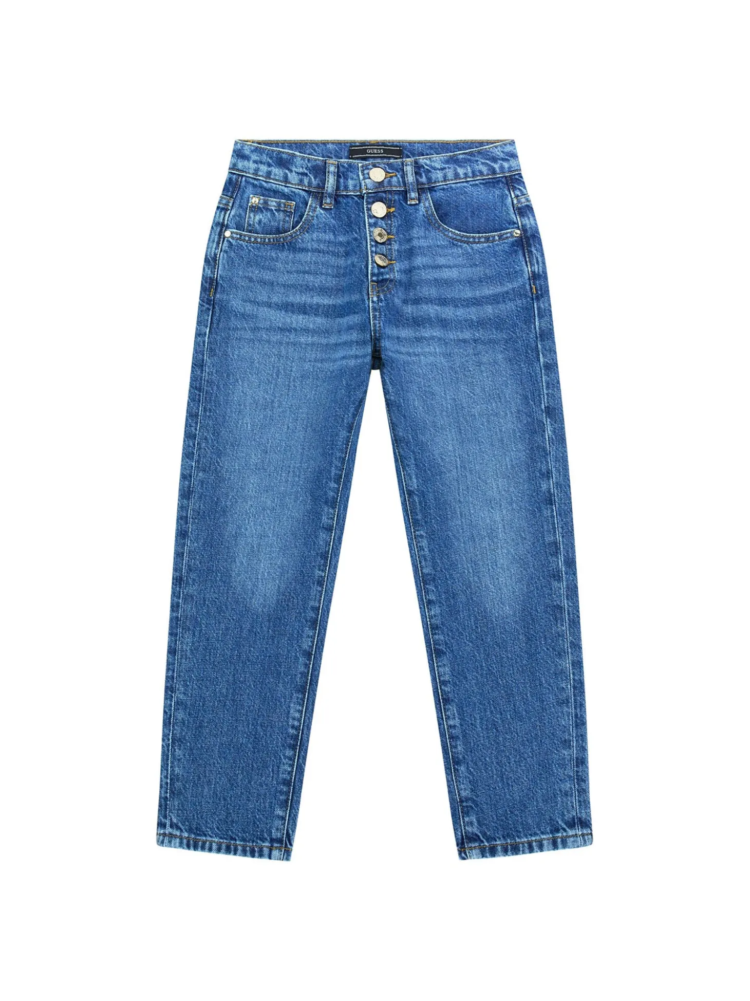 Jeans mom fit in denim medio