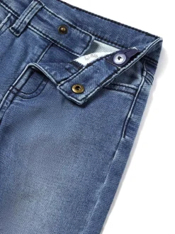 Jeans regular fit stretch blu medio