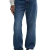 Jeans relaxed fit denim scuro