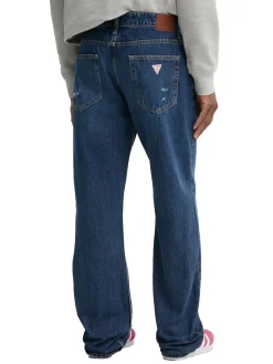 Jeans relaxed fit denim scuro