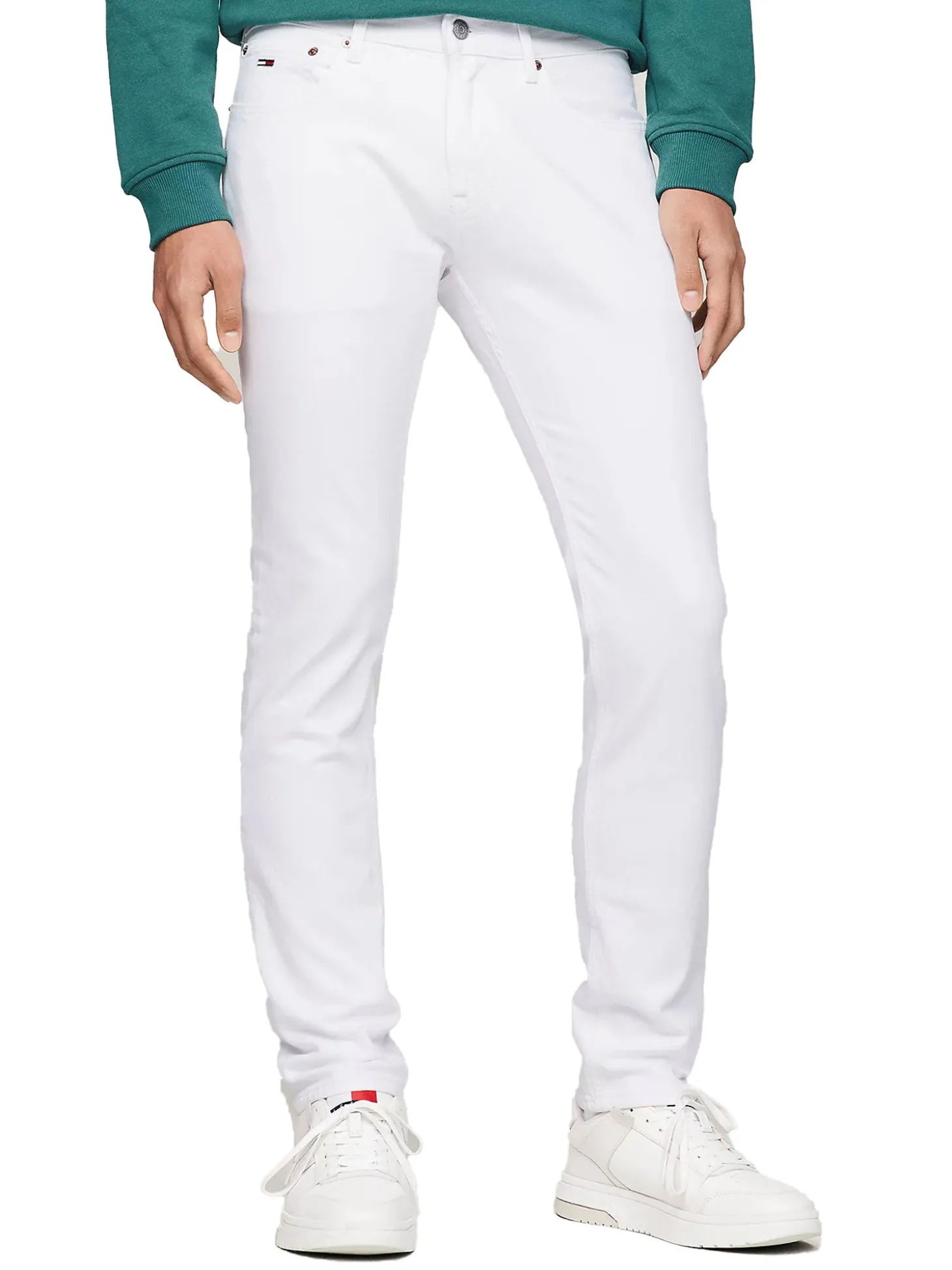 Jeans Scanton Slim Fit denim bianco