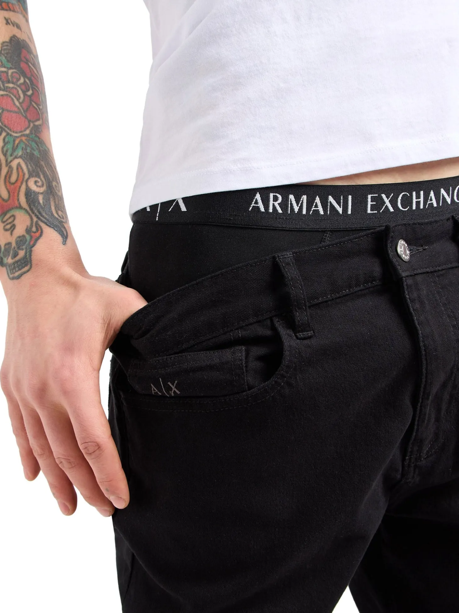 Jeans slim fit black denuim