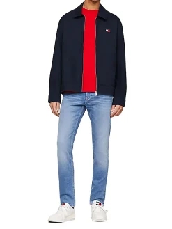 Jeans slim Scanton in denim chiaro