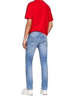 Jeans slim Scanton in denim chiaro