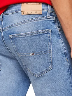 Jeans slim Scanton in denim chiaro