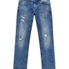 Jeans slim stretch denim medio