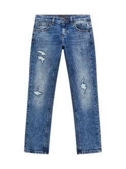 Jeans slim stretch denim medio