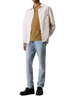 Jeans standard straight fit denim chiaro