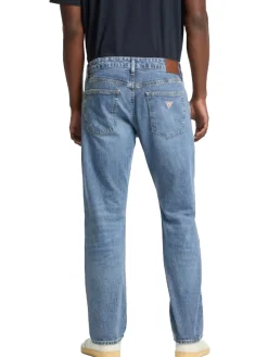 Jeans straight G16 denim chiaro