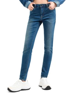 Jeans stretch denim scuro