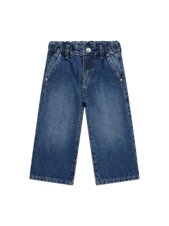 Jeans tasche america in denim medio