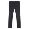 Jeans teen slim washed black denim