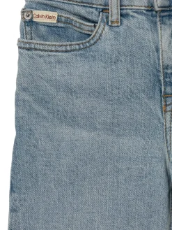 Jeans teen wide legin denim chiaro
