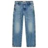 Jeans worker fit tasche america in denim medio