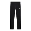 Leggings con logo nero
