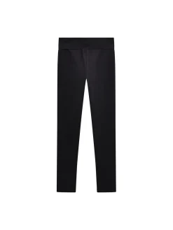 Leggings con logo nero