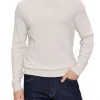Lupetto in lana merino beige